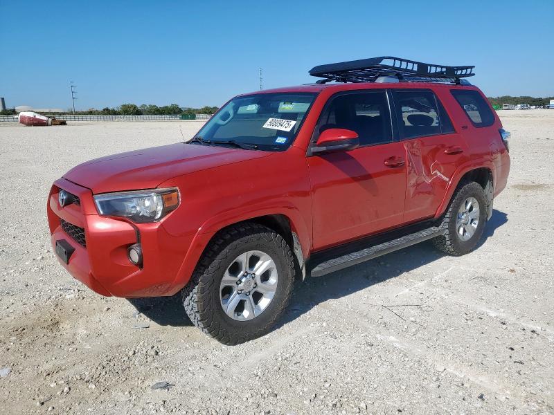 TOYOTA 4RUNNER SR 2018 with VIN JTEZU5JR4J5170027 - Photo from auction