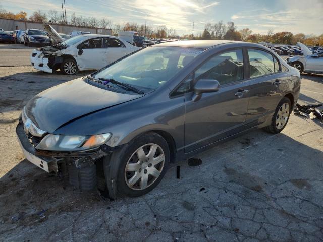 HONDA CIVIC LX 2010 with VIN 19XFA1F54AE007476 - Photo from auction