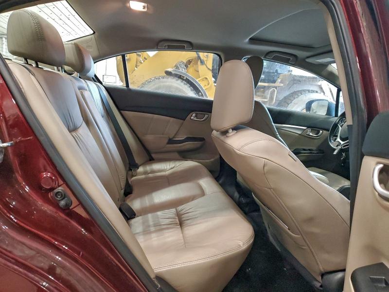 Photo 10 from auction – 2015 HONDA CIVIC EXL with VIN 19XFB2F97FE069371