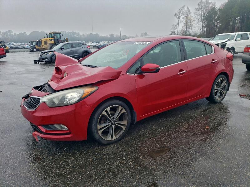 KIA FORTE EX 2014 with VIN KNAFZ4A86E5086532 - Photo from auction
