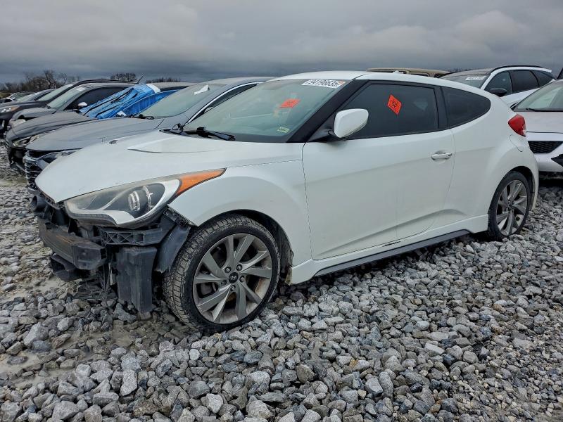 HYUNDAI VELOSTER T 2014 with VIN KMHTC6AE9EU203286 - Photo from auction