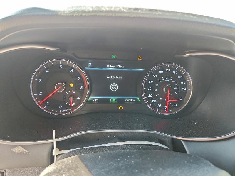 Photo 9 from auction – 2020 GENESIS G70 PRESTI with VIN KMTG34LE3LU062513