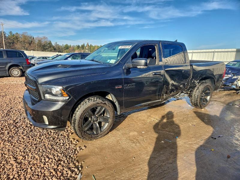 RAM 1500 SPORT 2017 with VIN 1C6RR7MT2HS852951 - Photo from auction