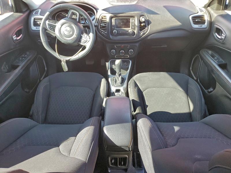 Photo 8 from auction – 2018 JEEP COMPASS SP with VIN 3C4NJCAB6JT369034