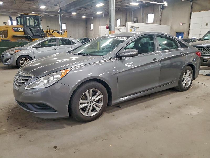 HYUNDAI SONATA GLS 2014 with VIN 5NPEB4AC1EH822543 - Photo from auction