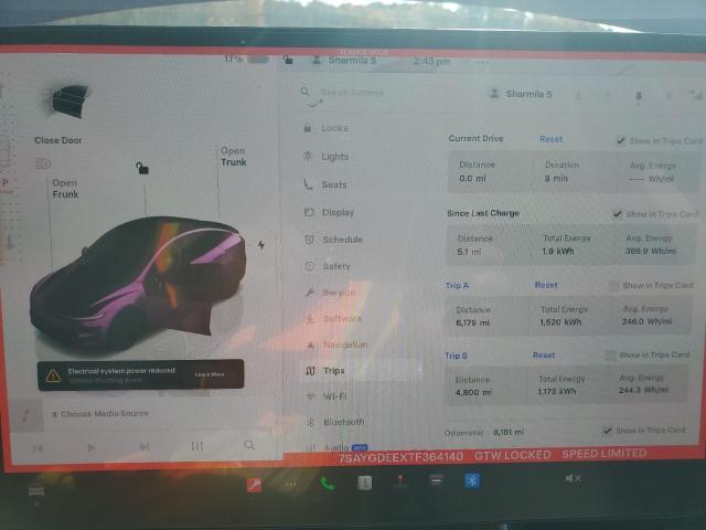 Photo 9 from auction – 2026 TESLA MODEL Y with VIN 7SAYGDEEXTF364140