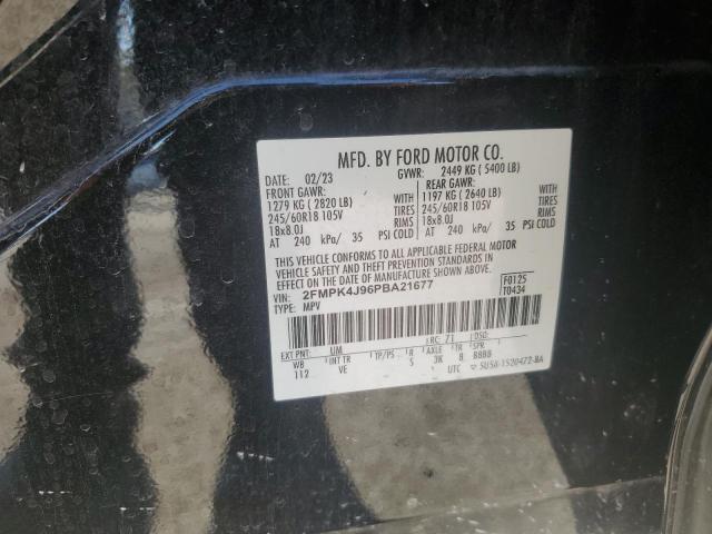 Photo 14 from auction – 2023 FORD EDGE SEL with VIN 2FMPK4J96PBA21677