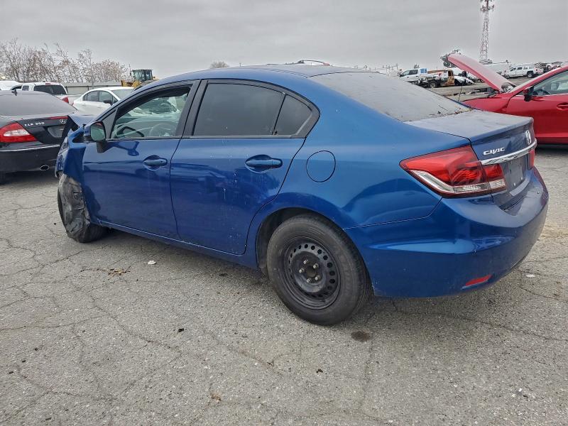 Photo 2 from auction – 2013 HONDA CIVIC LX with VIN 19XFB2F52DE272887