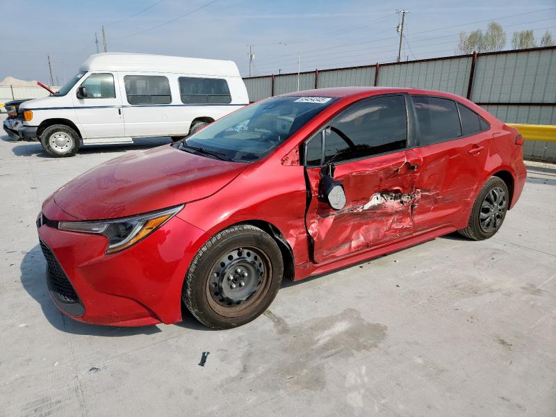 TOYOTA COROLLA LE 2020 with VIN 5YFEPRAE7LP012124 - Photo from auction