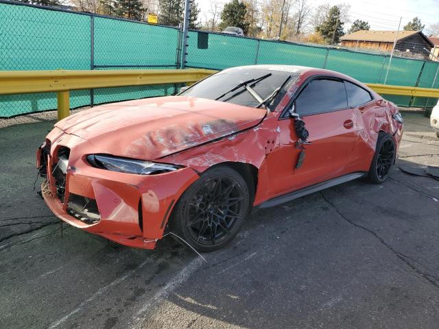 BMW M4 COMPETI 2022 with VIN WBS43AZ04NCL08398 - Photo from auction