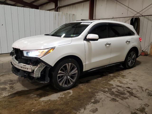 ACURA MDX TECHNO 2018 with VIN 5J8YD4H55JL019613 - Photo from auction