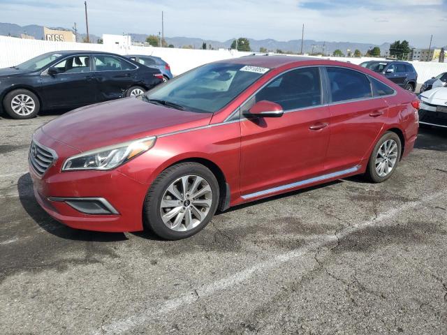 HYUNDAI SONATA 2015 with VIN 5NPE34AF5FH202108 - Photo from auction