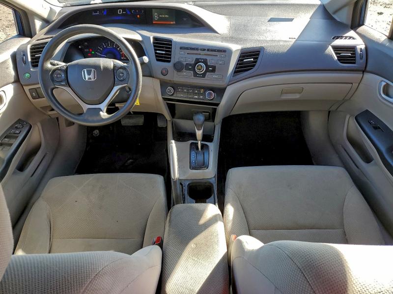 Photo 8 from auction – 2012 HONDA CIVIC LX with VIN 19XFB2F56CE335794