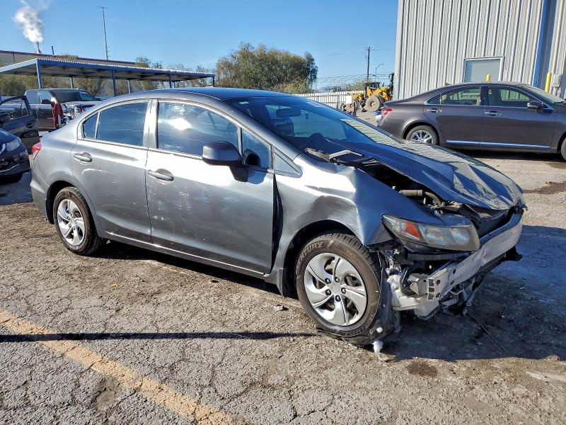 Photo 4 from auction – 2013 HONDA CIVIC LX with VIN 19XFB2F56DE097852