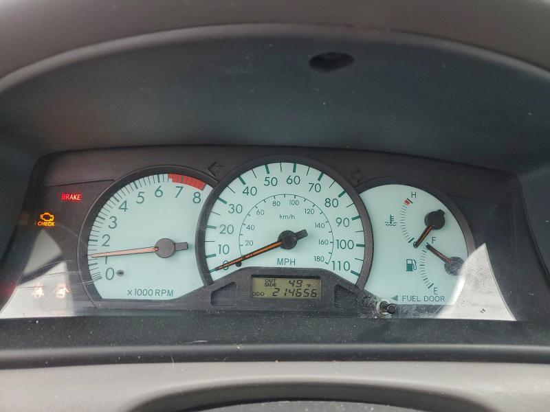 Photo 9 from auction – 2003 TOYOTA COROLLA CE with VIN 2T1BR32E73C155163