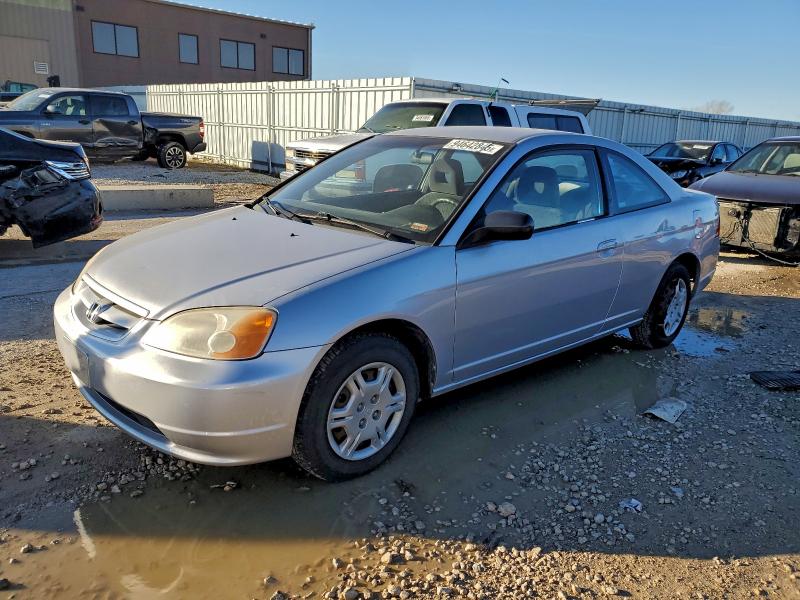 HONDA CIVIC 2002 with VIN 1HGEM22592L019972 - Photo from auction