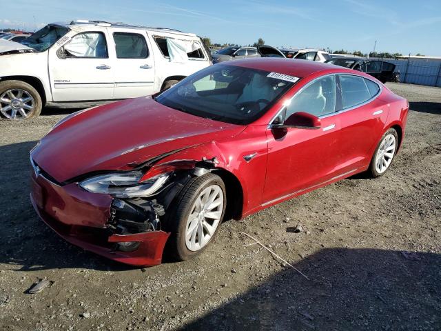 TESLA MODEL S 2017 with VIN 5YJSA1E28HF196577 - Photo from auction