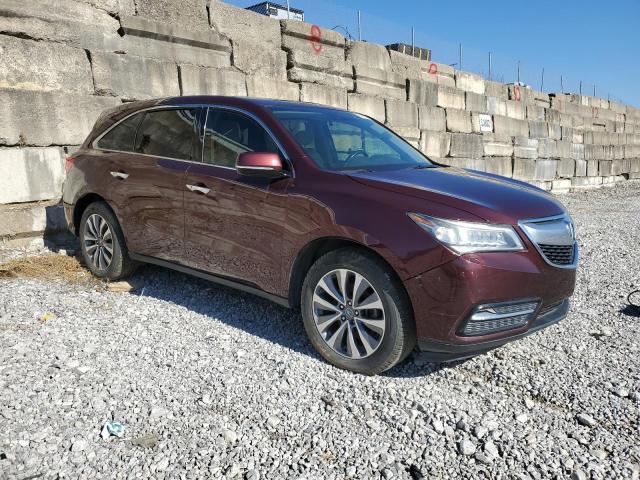 Photo 4 from auction – 2014 ACURA MDX TECHNO with VIN 5FRYD4H41EB035871