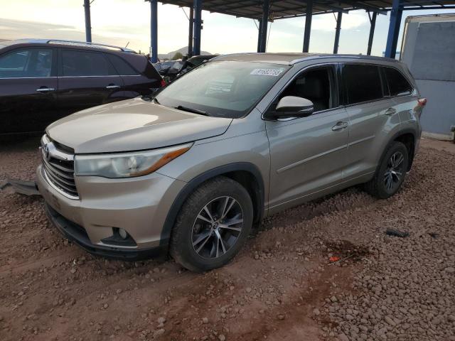 Foto 1 de la subasta – 2016 TOYOTA HIGHLANDER con VIN 5TDJKRFH9GS245385