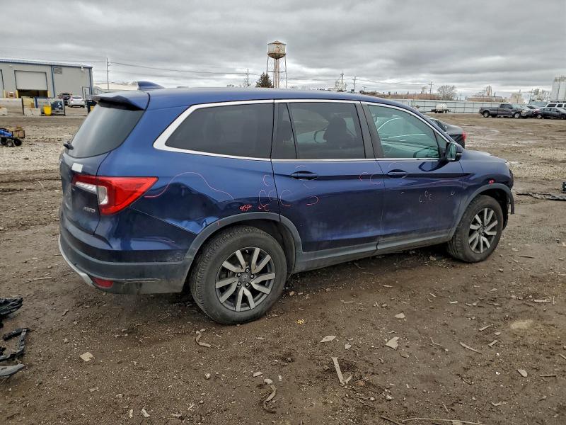 Photo 3 from auction – 2022 HONDA PILOT EXL with VIN 5FNYF6H57NB010053