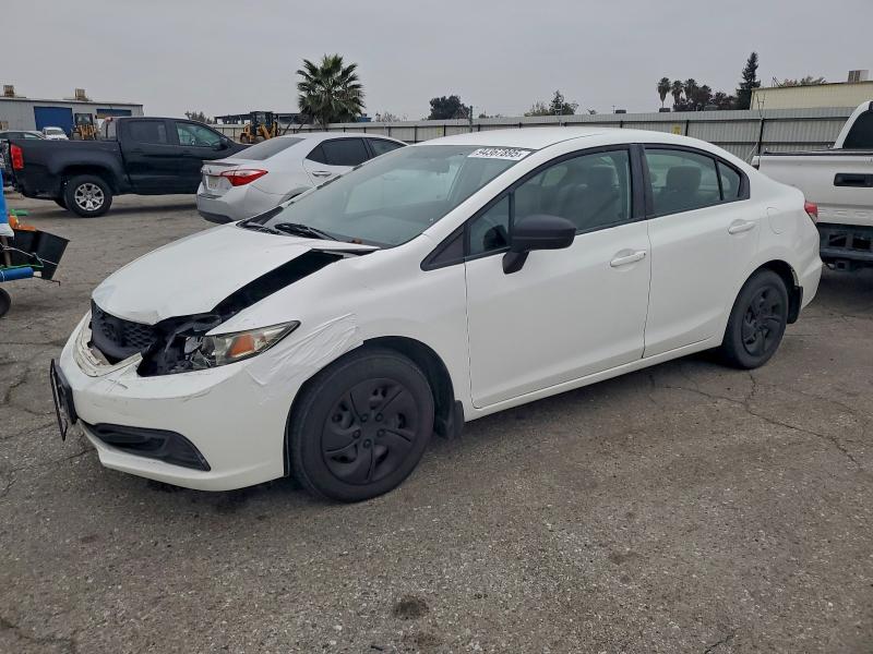 HONDA CIVIC LX 2014 with VIN 19XFB2F57EE023843 - Photo from auction