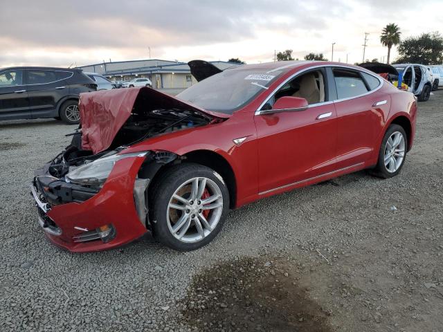 TESLA MODEL S 2014 with VIN 5YJSA1H14EFP49806 - Photo from auction