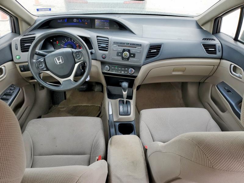 Photo 8 from auction – 2012 HONDA CIVIC LX with VIN 19XFB2F5XCE305360
