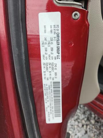 Photo 14 from auction – 2012 CHRYSLER TOWN & COU with VIN 2C4RC1CG5CR124630