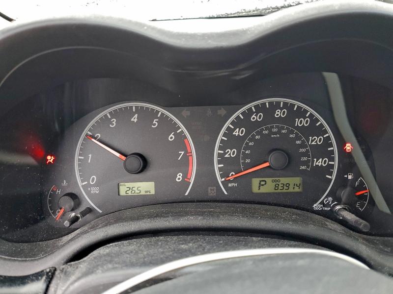 Photo 9 from auction – 2011 TOYOTA COROLLA BA with VIN JTDBU4EE8B9144595