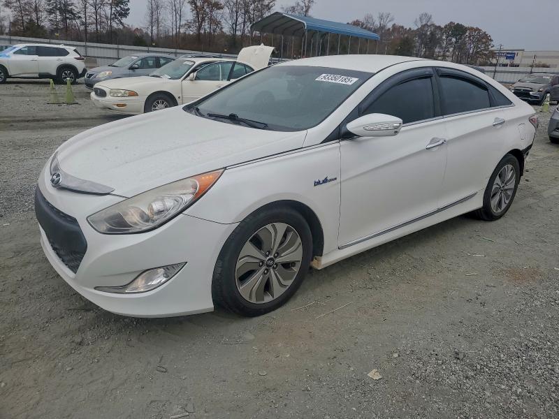 HYUNDAI SONATA HYB 2013 with VIN KMHEC4A49DA095174 - Photo from auction