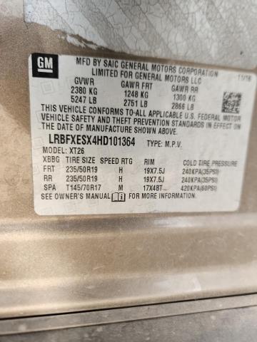 Photo 14 from auction – 2017 BUICK ENVISION P with VIN LRBFXESX4HD101364