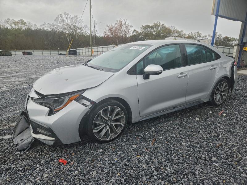 TOYOTA COROLLA SE 2022 with VIN 5YFS4MCE7NP114165 - Photo from auction