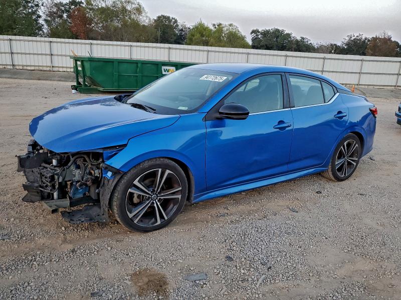 NISSAN SENTRA SR 2020 with VIN 3N1AB8DVXLY280543 - Photo from auction