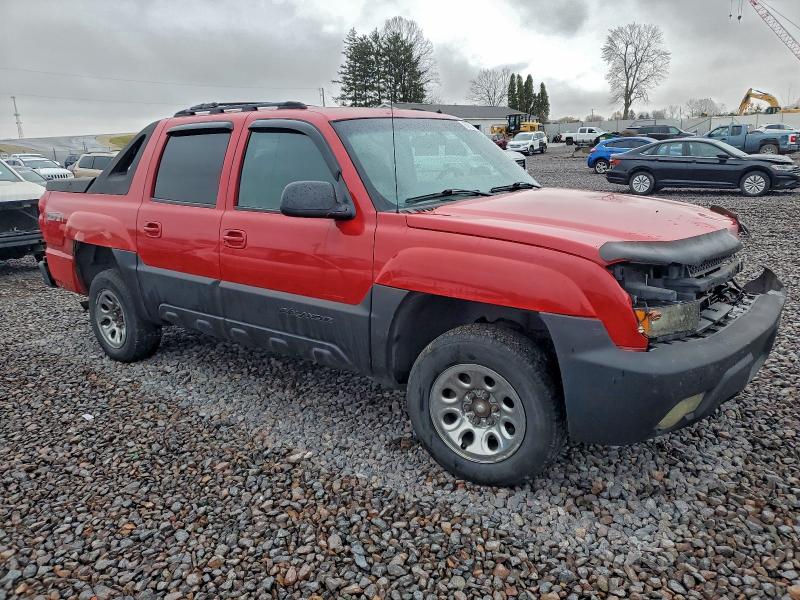 Photo 4 from auction – 2002 CHEVROLET AVALANCHE with VIN 3GNEK13T72G120086