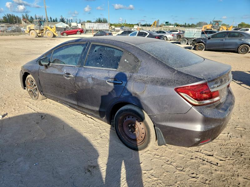 Photo 2 from auction – 2014 HONDA CIVIC EX with VIN 19XFB2F80EE011432