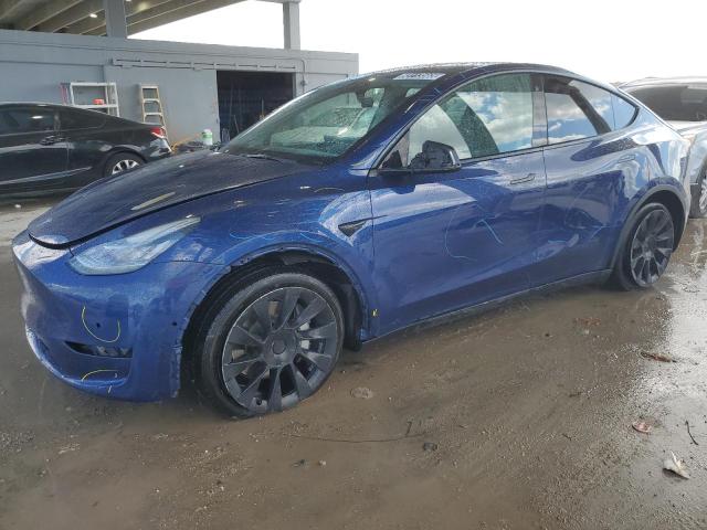 TESLA MODEL Y 2022 with VIN 7SAYGDEE5NF480168 - Photo from auction