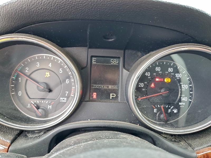 Photo 9 from auction – 2012 JEEP GRAND CHER with VIN 1C4RJEBG8CC263836