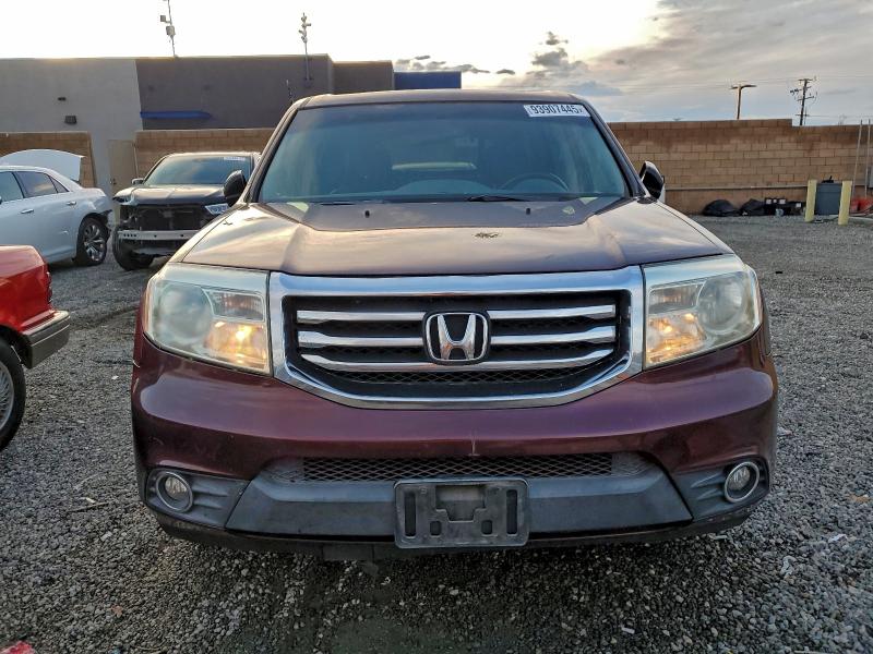 Photo 5 from auction – 2012 HONDA PILOT EXL with VIN 5FNYF3H56CB023999