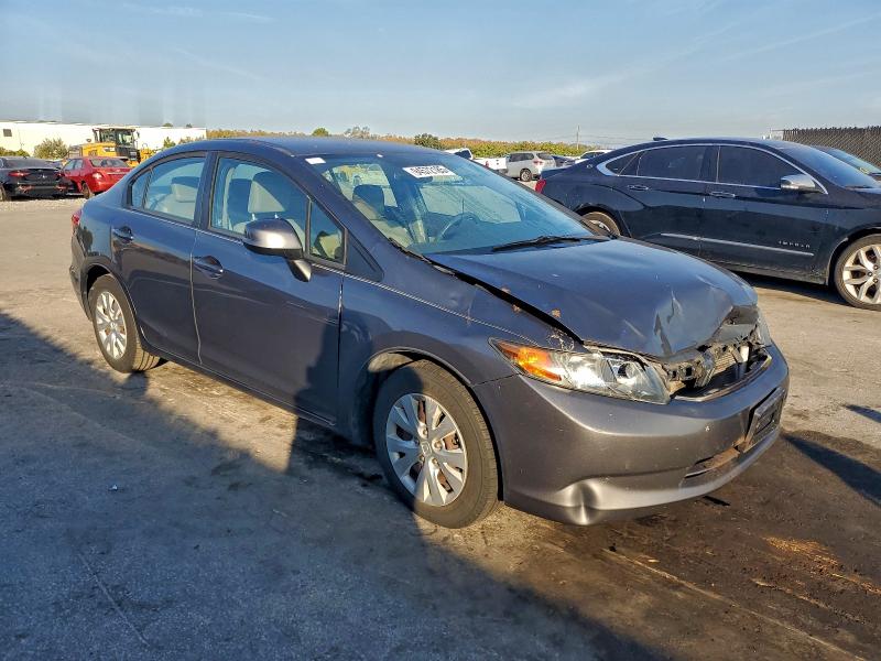 Photo 4 from auction – 2012 HONDA CIVIC LX with VIN 19XFB2F53CE062412