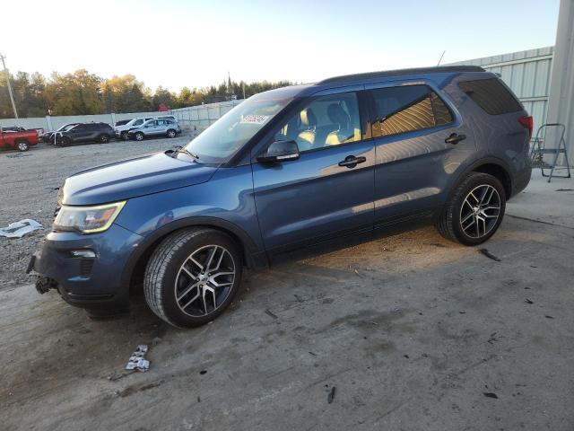 FORD EXPLORER S 2019 with VIN 1FM5K8GT7KGB53494 - Photo from auction
