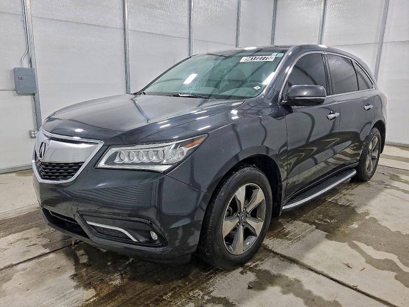 ACURA MDX 2014 with VIN 5FRYD4H21EB022584 - Photo from auction