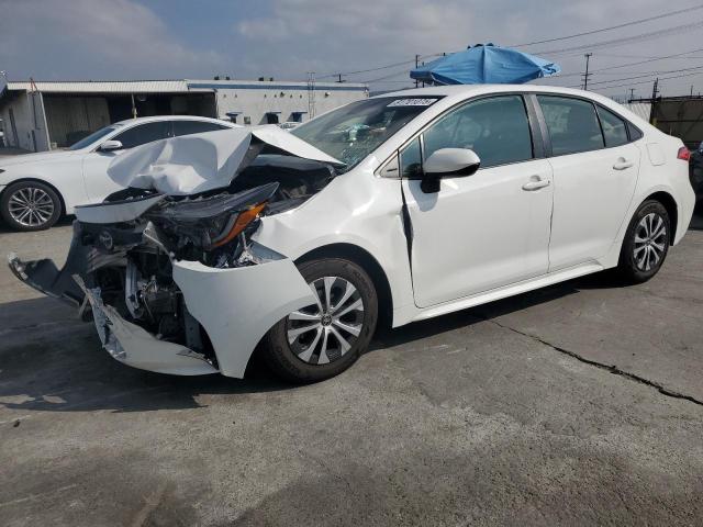 TOYOTA COROLLA LE 2022 with VIN JTDEAMDE3NJ036637 - Photo from auction