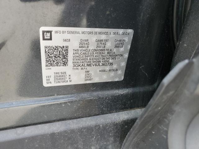 Photo 14 from auction – 2018 GMC TERRAIN SL with VIN 3GKALMEV8JL361735