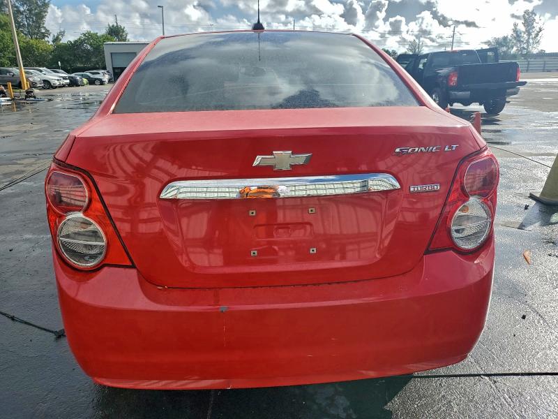Photo 6 from auction – 2015 CHEVROLET SONIC LT with VIN 1G1JC5SB4F4156401