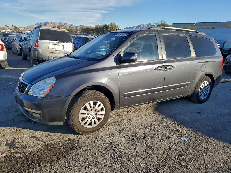 KIA SEDONA LX 2014 with VIN KNDMG4C79E6540335 - Photo from auction