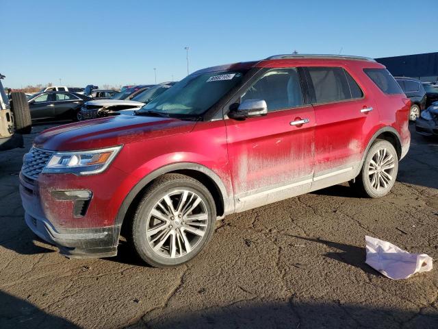 FORD EXPLORER P 2018 with VIN 1FM5K8HT1JGC04677 - Photo from auction