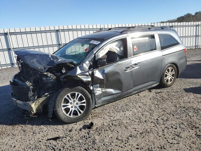 HONDA ODYSSEY EX 2011 with VIN 5FNRL5H63BB004830 - Photo from auction