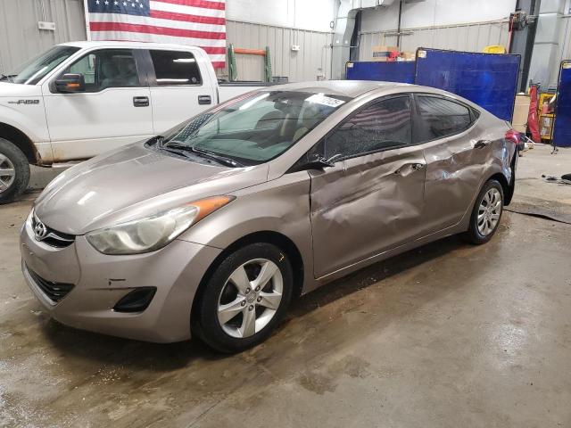HYUNDAI ELANTRA GL 2011 with VIN 5NPDH4AE8BH014780 - Photo from auction