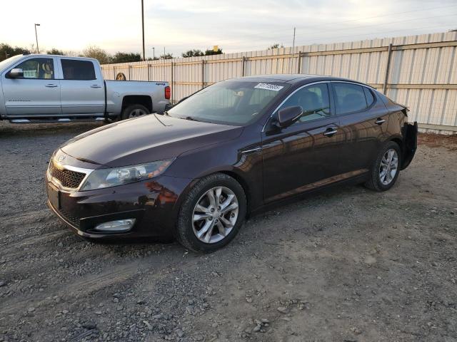 KIA OPTIMA EX 2013 with VIN 5XXGN4A76DG186151 - Photo from auction