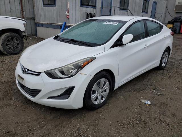 HYUNDAI ELANTRA SE 2016 with VIN 5NPDH4AE8GH711485 - Photo from auction